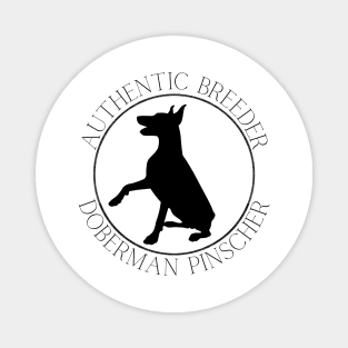 Authentic Breeder Doberman Pinscher Magnet